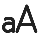Text Change Case SVG Icon